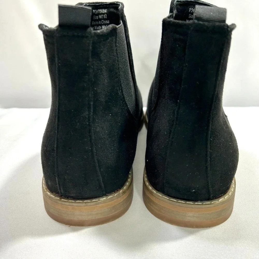 Vance Co Marshall Wide Width Chelsea Men's Black Boots US  Size WD 12‎ - No Box